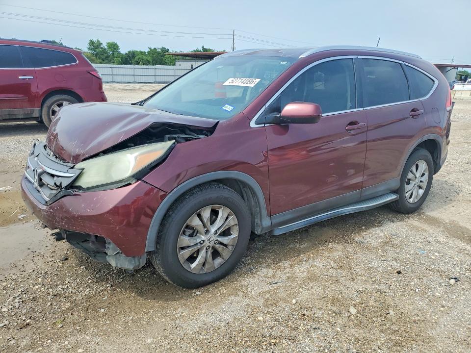 2013 Honda VIN 5J6RM4H76DL018327 COPART salvage auction — FRONT END, TX - SALVAGE VEHICLE TITLE, sold $2,750 on 2026-07-02 (photo 1)