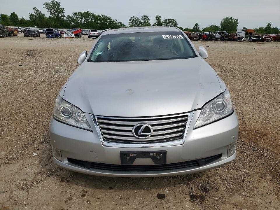 2012 Lexus ES VIN JTHBK1EG4C2495423 COPART salvage auction — SIDE, IL - SALVAGE CERTIFICATE, sold $1,700 on 2026-07-09 (photo 5)