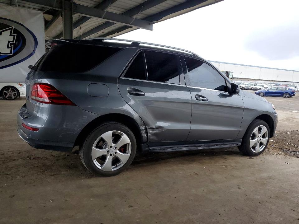 2017 Mercedes-benz Gle class VIN 4JGDA5JB7HA880014 COPART salvage auction — SIDE, Ca - Salvage Certificate, sold $6,200 on 2026-07-02 (photo 3)