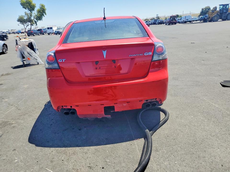 2009 Pontiac G8 VIN 6G2EC57Y29L205067 COPART salvage auction — SIDE, Ca - Salvage Certificate, sold $6,300 on 2026-07-08 (photo 6)