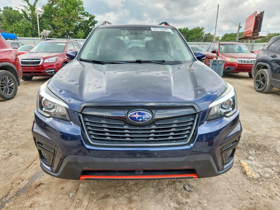 2019 Subaru Forester VIN JF2SKAPC3KH401511 COPART salvage auction — HAIL, Ks - Cert Of Title-Salvage, sold $7,200 on 2026-07-08 (photo 5)