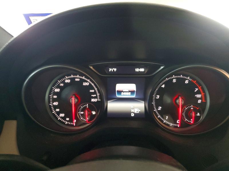 2020 Mercedes-benz VIN WDCTG4GB2LJ687465 COPART salvage auction — REAR END, Tx - Salvage Vehicle Title, sold $750 on 2026-07-28 (photo 9)