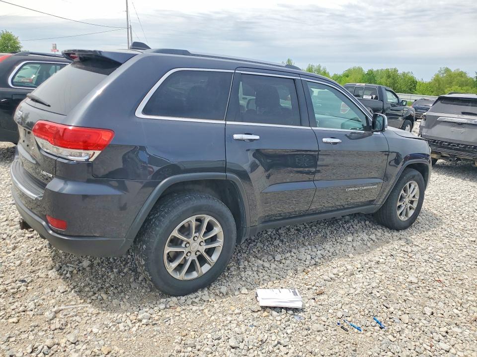 2014 Jeep Grand cherokee VIN 1C4RJFBG5EC352868 COPART salvage auction — FRONT END, Mi - Certificate Of Title, sold $2,100 on 2026-07-02 (photo 3)
