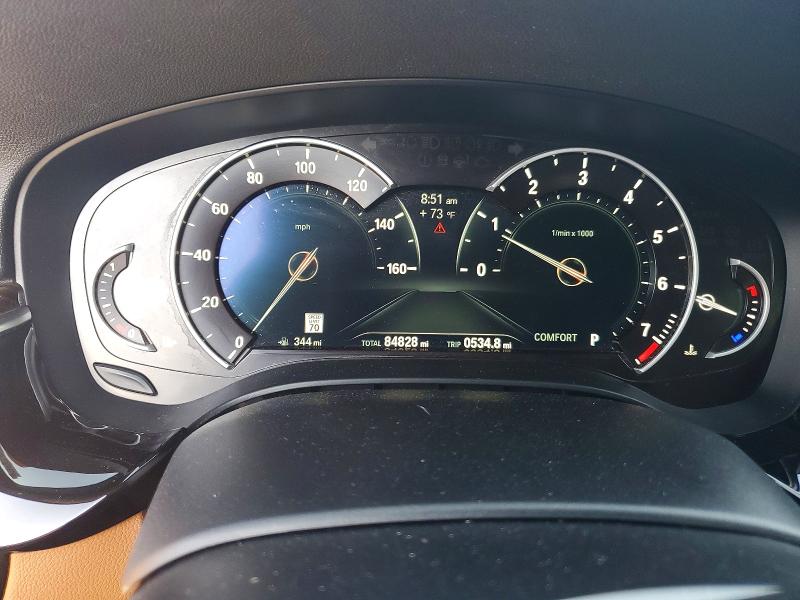 2019 BMW VIN WBAJA7C53KWC77503 COPART salvage auction — FRONT END, Oh - Cert Of Title-Salvage, sold $9,100 on 2026-07-31 (photo 9)
