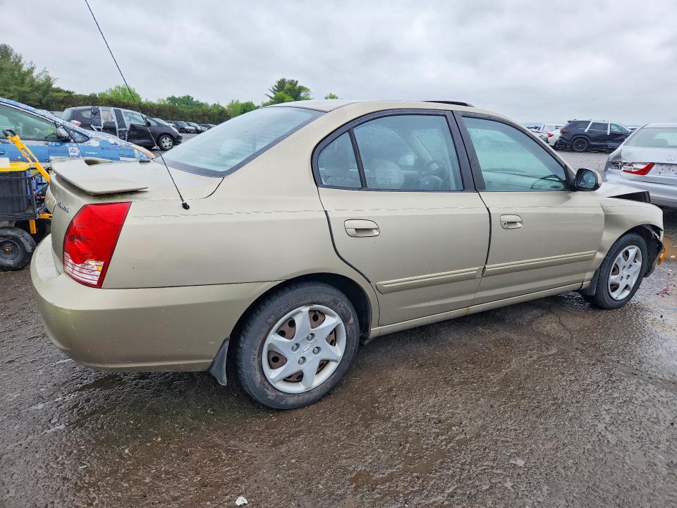 2005 Hyundai Elantra VIN KMHDN46D85U108768 COPART salvage auction — FRONT END, Pa - Certificate Of Salvage, sold $400 on 2026-07-07 (photo 3)