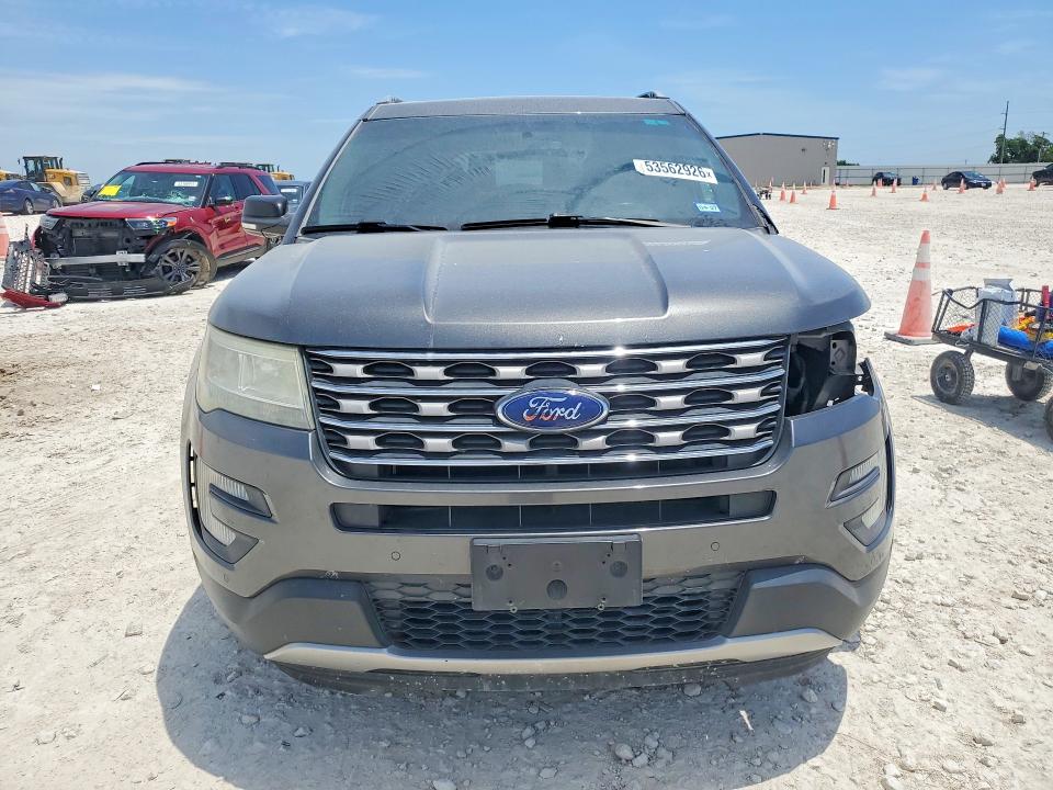2016 Ford Explorer VIN 1FM5K7D8XGGD13109 COPART salvage auction — FRONT END, Tx - Salvage Vehicle Title, sold $2,550 on 2026-07-09 (photo 5)