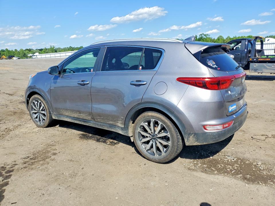 2017 Kia Sportage VIN KNDPN3AC6H7255104 COPART salvage auction — SIDE, VA - CERT OF TITLE - SALVAGE, sold $1,400 on 2026-07-08 (photo 2)