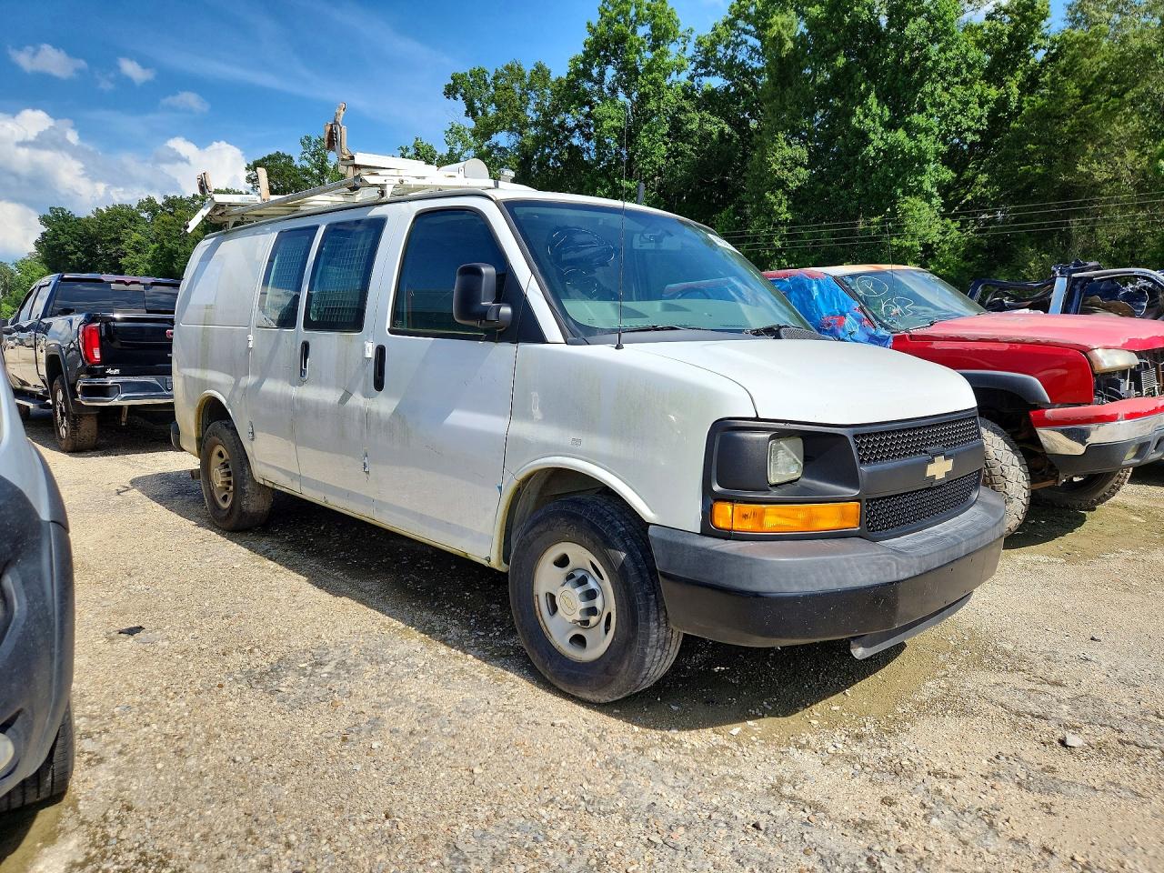 2013 Chevrolet Express 2500 VIN 1GCWGFCAXD1903320 COPART salvage auction — Minor Dent/Scratches, LA - CERTIFICATE OF TITLE, sold $2,100 on 2026-07-07 (photo 4)