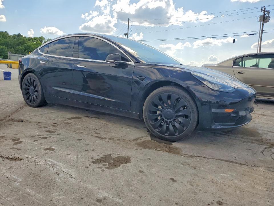 2019 Tesla Model 3 VIN 5YJ3E1EA8KF357470 COPART salvage auction — REAR END, TN - SALVAGE CERTIFICATE, sold $4,250 on 2026-07-27 (photo 4)