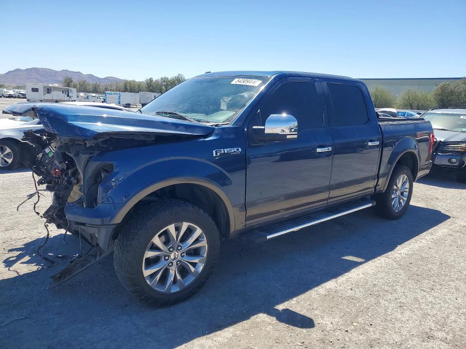 2016 Ford F-150 VIN 1FTEW1EF5GKF18630 COPART salvage auction — FRONT END, Nv - Salvage Title, sold $2,600 on 2026-07-30 (photo 1)