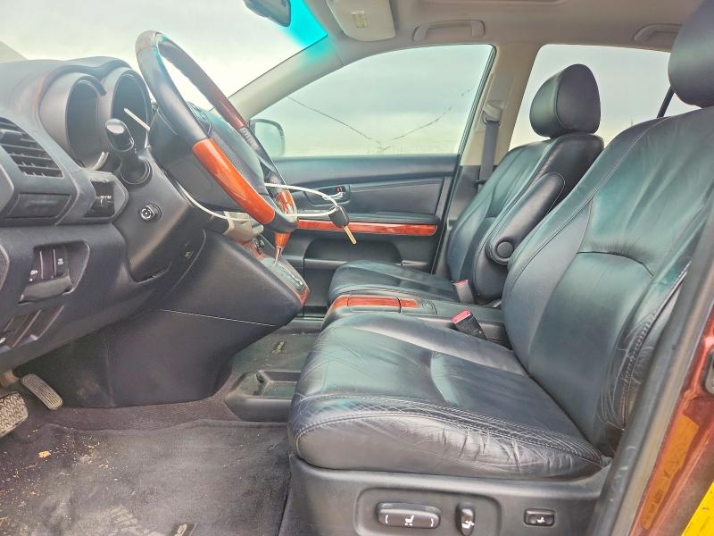 2008 Lexus Rx 350 VIN JTJGK31U680011945 COPART salvage auction — Burn Engine, TX - SALVAGE VEHICLE TITLE (P), sold $1,100 on 2026-07-15 (photo 7)