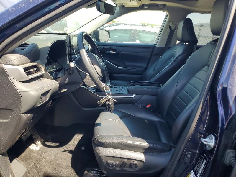 2021 Toyota VIN 5TDGZRBH4MS143483 COPART salvage auction — HAIL, Ia - Cert Of Title-Salvage Title, sold $4,300 on 2026-07-29 (photo 7)
