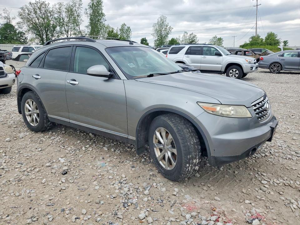 2008 Infiniti Fx35 VIN JNRAS08W28X210111 COPART salvage auction — REAR END, Il - Dealer Only Clean Title, sold $525 on 2026-07-02 (photo 4)