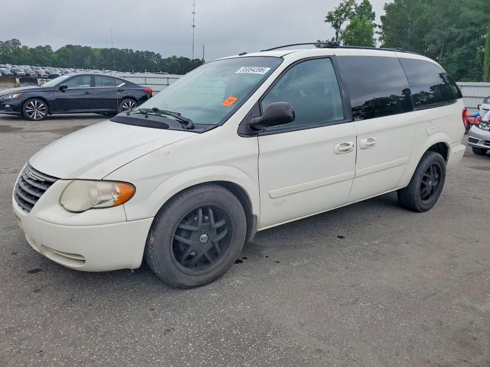 2007 Chrysler Voyager VIN 2A4GP44R07R302019 COPART salvage auction — SIDE, Nc - Salvage Certificate Of Title, sold $325 on 2026-07-09 (photo 1)