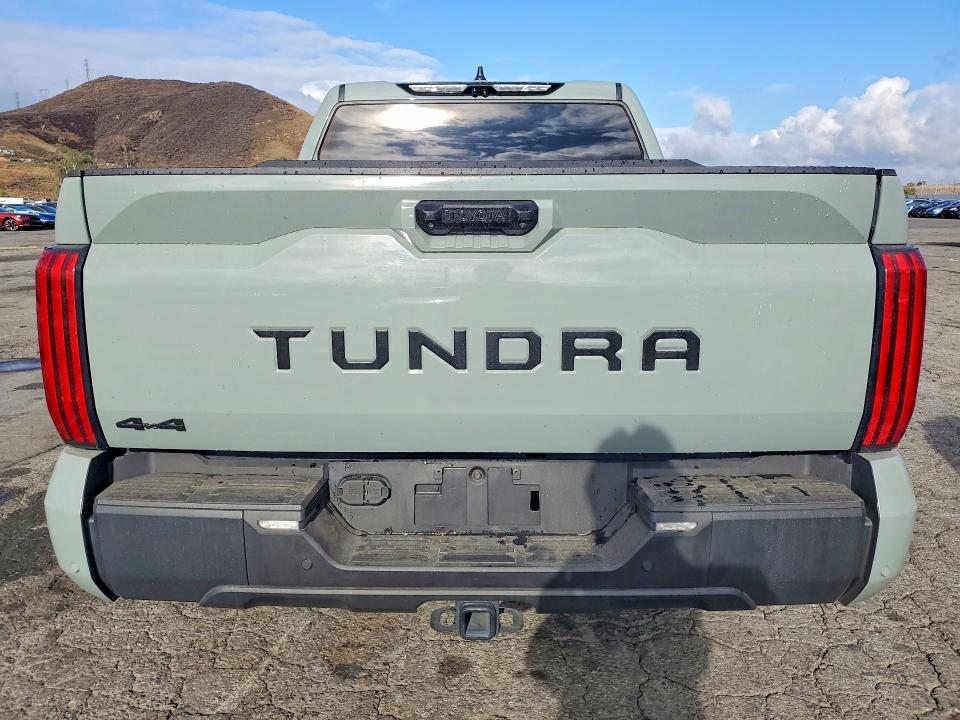 2025 Toyota Tundra VIN 5TFWA5DB0SX240742 COPART salvage auction — FRONT END, CA - SALVAGE CERTIFICATE, sold $150 on 2026-07-30 (photo 6)