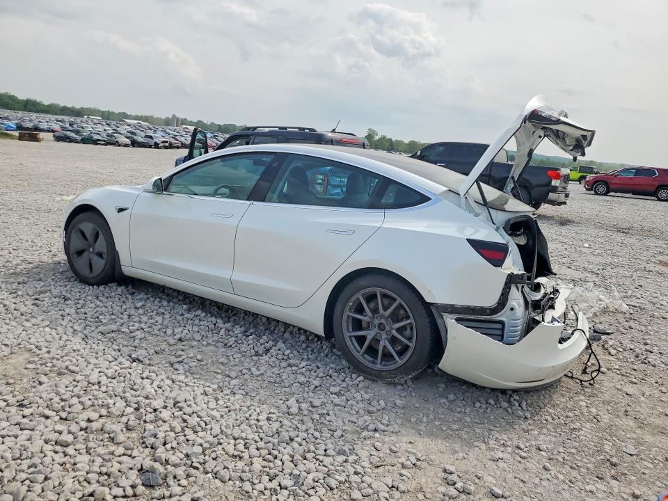 2020 Tesla VIN 5YJ3E1EB6LF618332 COPART salvage auction — REAR END, Mi - Certificate Of Title, sold $4,250 on 2026-07-16 (photo 2)
