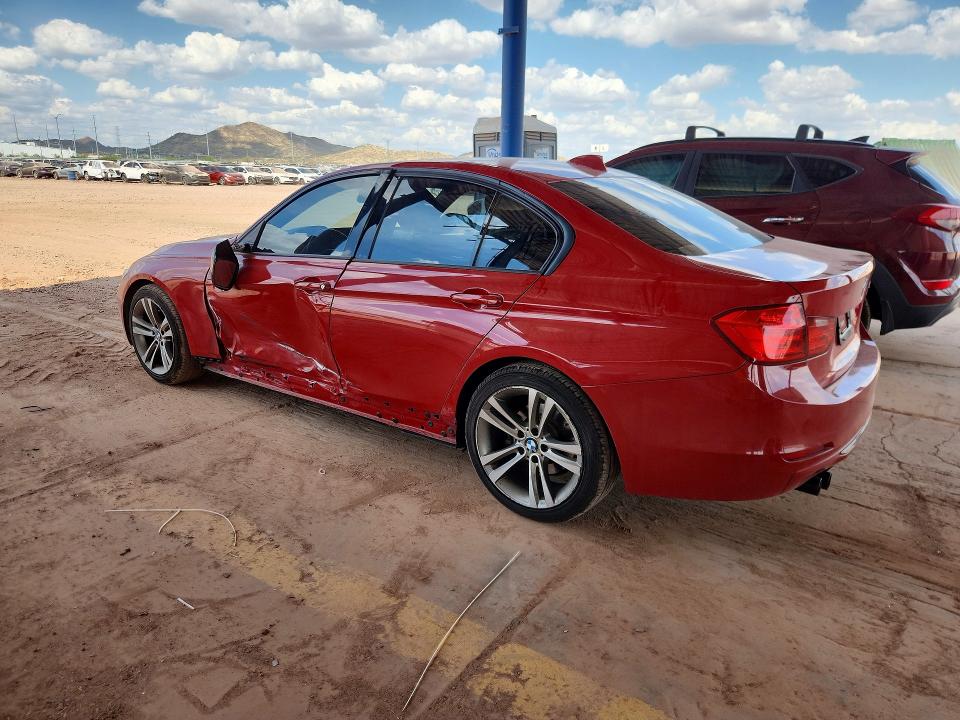 2012 BMW 3er VIN WBA3C1C59CF432487 COPART salvage auction — SIDE, Az - Cert Of Title - Salvage, sold $675 on 2026-08-13 (photo 2)