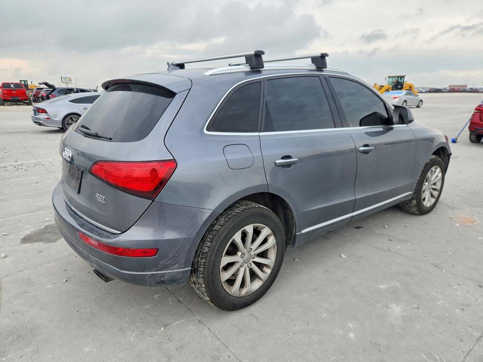 2016 Audi Q5 VIN WA1C2AFP5GA103088 COPART salvage auction — FRONT END, Tx - Salvage Vehicle Title, sold $1,850 on 2026-07-07 (photo 3)