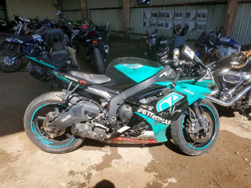 2012 Yamaha Yzf VIN JYARJ16E2CA024761 COPART salvage auction — SIDE, Tx - Salvage Vehicle Title, sold $2,000 on 2026-07-23 (photo 1)