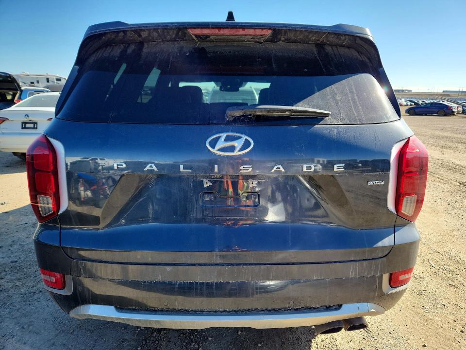 2020 Hyundai VIN KM8R5DHE0LU053774 COPART salvage auction — SIDE, Ab - Bos - Salvage, sold $6,400 on 2026-07-23 (photo 6)