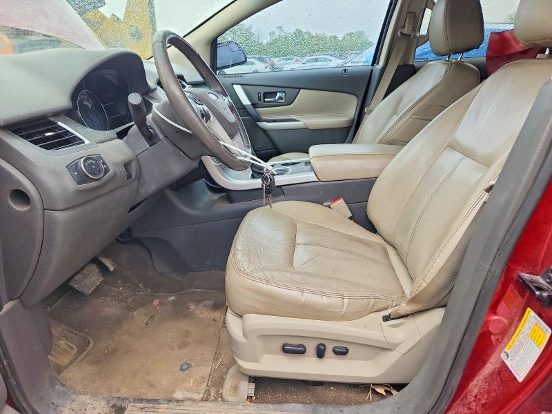 2014 Ford Edge VIN 2FMDK3JC2EBB64356 COPART salvage auction — FRONT END, OH - CERT OF TITLE-SALVAGE, sold $275 on 2026-07-02 (photo 7)
