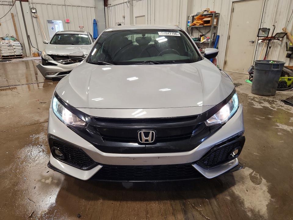 2017 Honda Civic VIN SHHFK7H47HU208926 COPART salvage auction — FRONT END, Wi - Certificate Of Title, sold $2,150 on 2026-07-27 (photo 5)