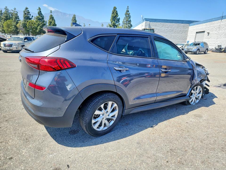 2021 Hyundai Tucson VIN KM8J23A48MU398201 COPART salvage auction — ALL OVER, Ca - Salvage Certificate, sold $1,850 on 2026-07-07 (photo 3)