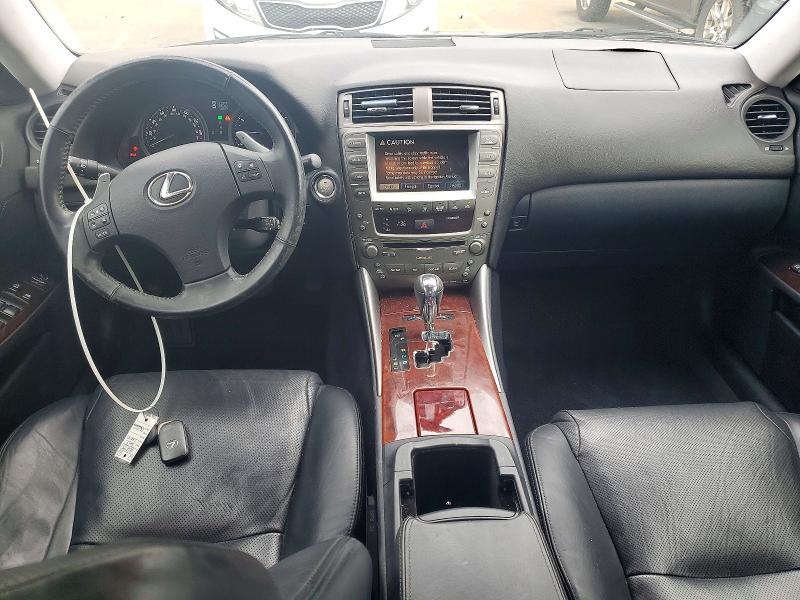2007 Lexus Is VIN JTHBK262375049549 COPART salvage auction — FRONT END, In - Cert Of Title-Salvage Title, sold $1,300 on 2026-07-23 (photo 8)