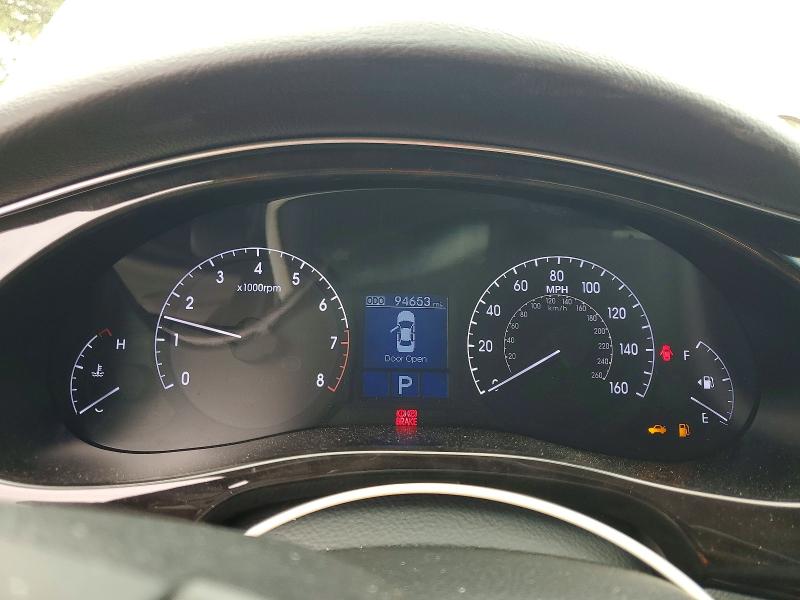 2013 Hyundai Genesis VIN KMHGC4DD6DU246281 COPART salvage auction — REAR END, SC - CERT OF TITLE-SALVAGE, sold $825 on 2026-07-03 (photo 9)