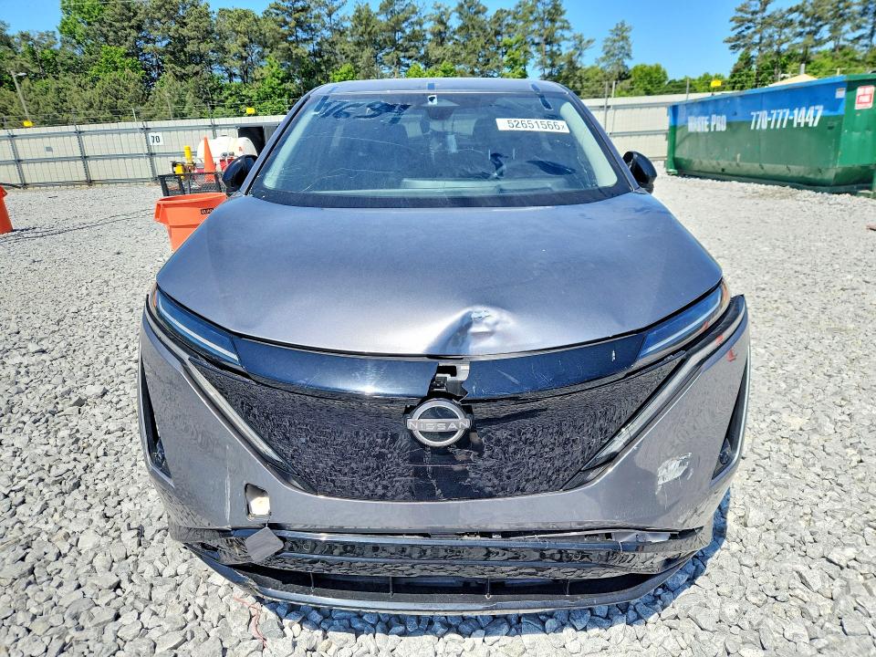 2023 Nissan Ariya VIN JN1CF0BB8PM707654 COPART salvage auction — FRONT END, GA - CERT OF TITLE-SALVAGE, sold $3,200 on 2026-07-21 (photo 5)