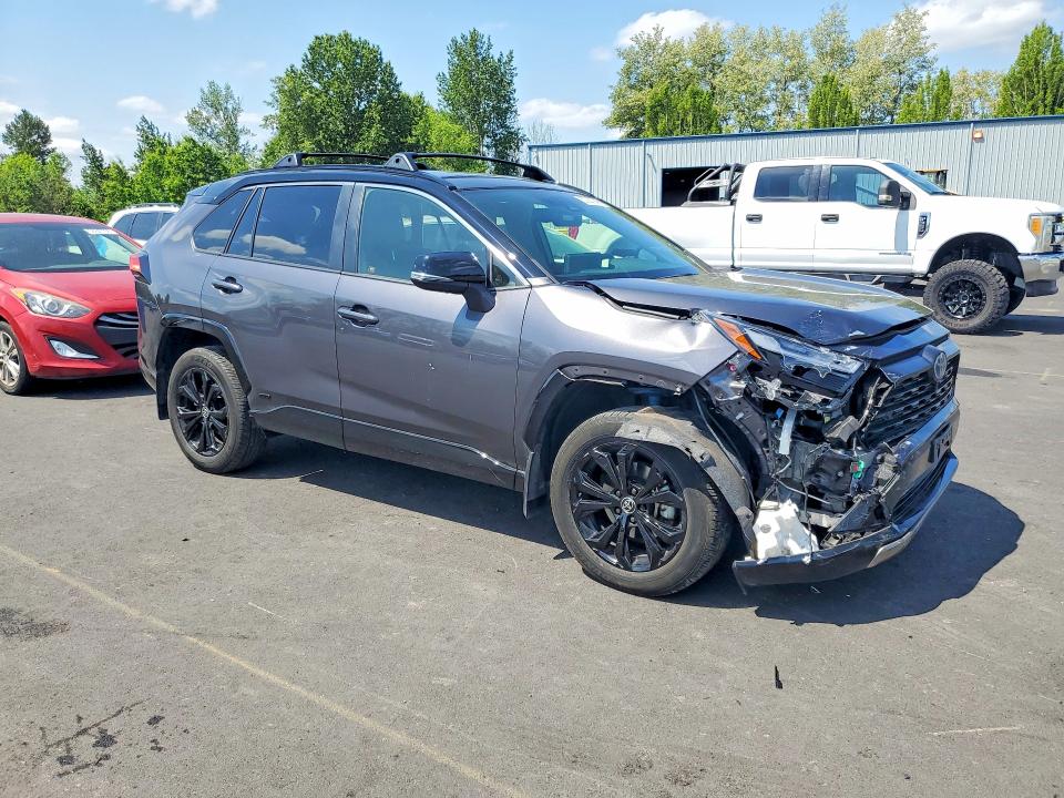 2024 Toyota Rav 4 VIN JTME6RFV7RJ057654 COPART salvage auction — FRONT END, Or - Salvage Title Certificate, sold $19,800 on 2026-07-13 (photo 4)