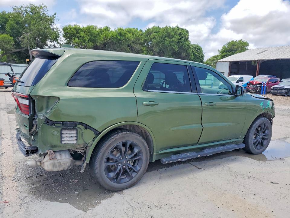 2021 Dodge Durango VIN 1C4RDHDG1MC749637 COPART salvage auction — REAR END, TX - SALVAGE VEHICLE TITLE, sold $4,700 on 2026-07-09 (photo 3)