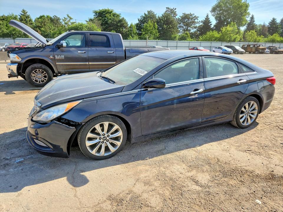 2011 Hyundai Sonata VIN 5NPEC4ACXBH054070 COPART salvage auction — FRONT END, IL - SALVAGE CERTIFICATE, sold $450 on 2026-07-28 (photo 1)