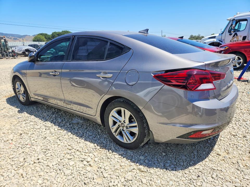 2020 Hyundai Elantra VIN KMHD84LF5LU084035 COPART salvage auction — VANDALISM, Ca - Salvage Certificate, sold $2,250 on 2026-07-21 (photo 2)