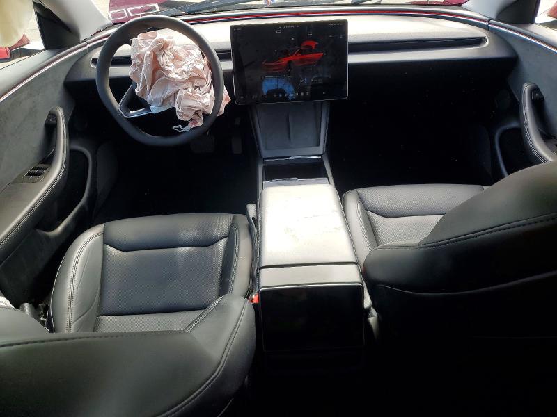 2024 Tesla Model 3 VIN 5YJ3E1EB6RF724739 COPART salvage auction — FRONT END, Ny - Mv-907A Salvage Certificate, sold $10,800 on 2026-07-27 (photo 8)