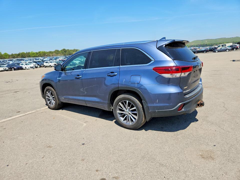 2017 Toyota Highlander VIN 5TDJGRFH0HS032148 COPART salvage auction — UNDERCARRIAGE, Pa - Certificate Of Salvage, sold $5,700 on 2026-07-06 (photo 2)