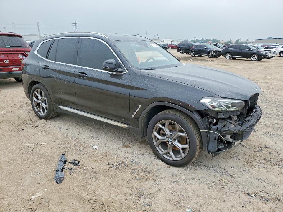 2023 BMW X3 VIN 5UX53DP09P9S17223 COPART salvage auction — FRONT END, Tx - Salvage Vehicle Title, sold $15,100 on 2026-07-10 (photo 4)