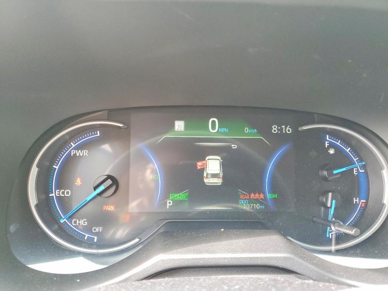 2025 Toyota Rav4 VIN 4T3RWRFV5SU206989 COPART salvage auction — VANDALISM, Or - Salvage Title Certificate, sold $7,900 on 2026-07-27 (photo 9)