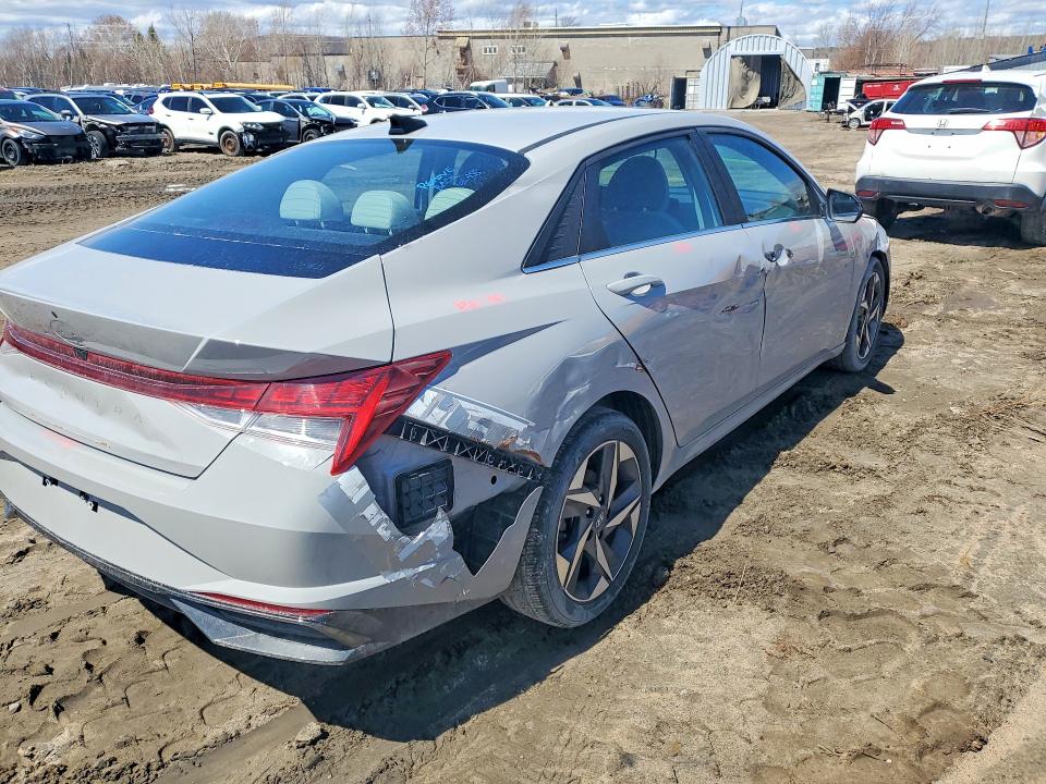 2023 Hyundai Elantra VIN KMHLN4AG7PU540283 COPART salvage auction — SIDE, ON - PERMIT NO BRAND - UNFIT, sold $7,400 on 2026-07-07 (photo 3)