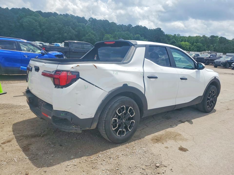 2024 Hyundai Santa cruz VIN 5NTJB4AE5RH081031 COPART salvage auction — REAR END, Ms - Cert Of Title-Salvaged, sold $7,300 on 2026-07-10 (photo 3)