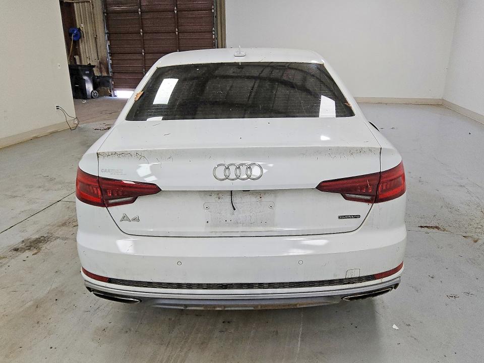 2019 Audi A4 VIN WAUENAF4XKN002199 COPART salvage auction — FRONT END, Va - Certificate Of Title, sold $3,100 on 2026-07-16 (photo 6)