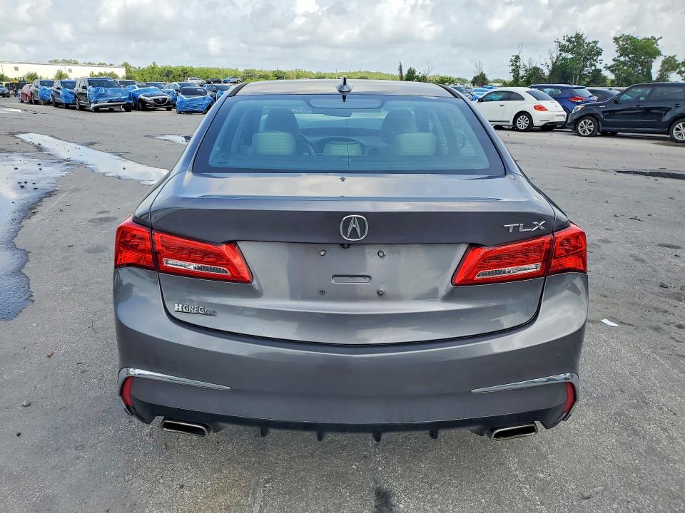 2018 Acura Tlx VIN 19UUB2F57JA002898 COPART salvage auction — FRONT END, FL - CERT OF TITLE SLVG REBUILDABLE, sold $1,050 on 2026-07-02 (photo 6)