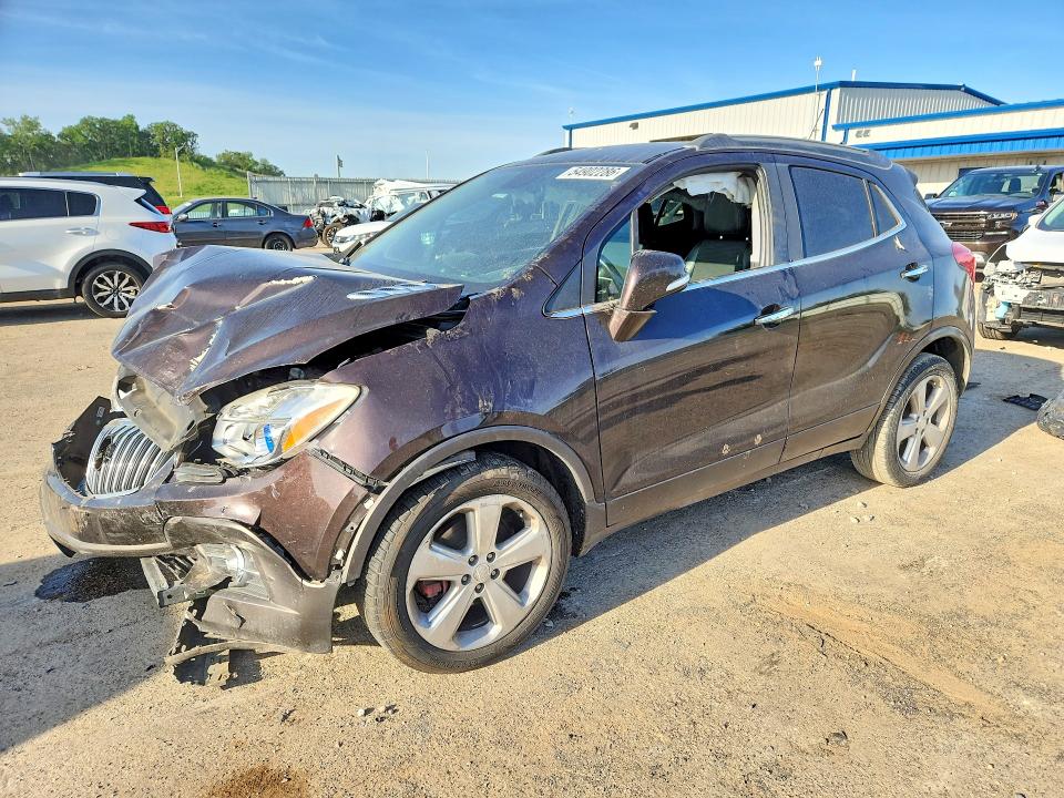 2015 Buick Encore VIN KL4CJBSB1FB204334 COPART salvage auction — FRONT END, Wi - Certificate Of Title, sold $275 on 2026-07-07 (photo 1)