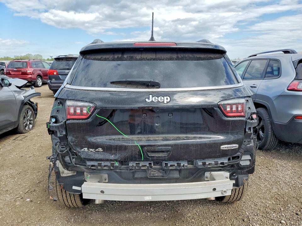 2025 Jeep Compass VIN 3C4NJDBN5ST548844 COPART salvage auction — REAR END, Il - Salvage Certificate, sold $7,800 on 2026-07-28 (photo 6)