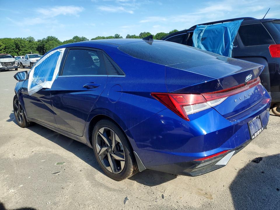 2023 Hyundai Elantra VIN KMHLP4AG9PU620761 COPART salvage auction — FRONT END, Ar - Cert Of Title-Salvage, sold $2,450 on 2026-07-08 (photo 2)