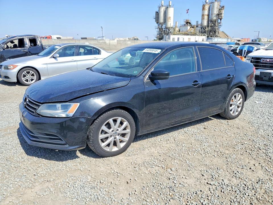 2015 Volkswagen VIN 3VWD17AJ5FM260962 COPART salvage auction — FRONT END, CA - DIS/DLR/EXP ONLY CLEAN TITLE, sold $1,100 on 2026-07-29 (photo 1)