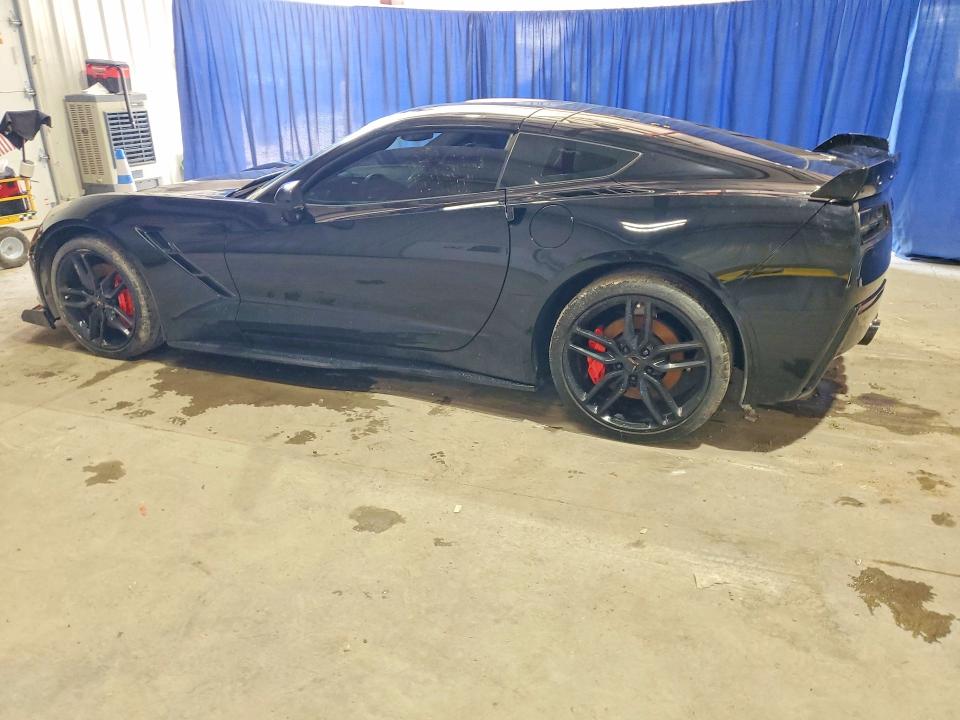 2014 Chevrolet Corvette VIN 1G1YG2D70E5125536 COPART salvage auction — MECHANICAL, Wv - Certificate Of Title, sold $31,500 on 2026-07-30 (photo 2)