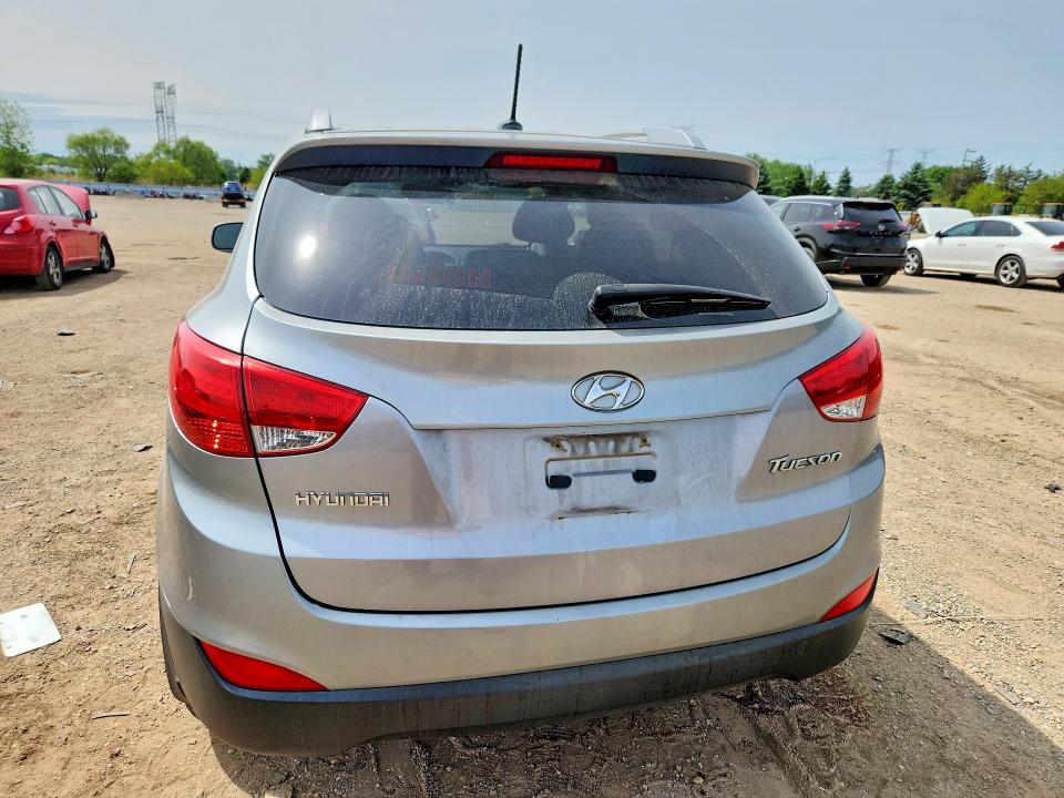 2011 Hyundai Tucson VIN KM8JU3AC8BU128089 COPART salvage auction — SIDE, Il - Salvage Certificate, sold $1,750 on 2026-07-21 (photo 6)