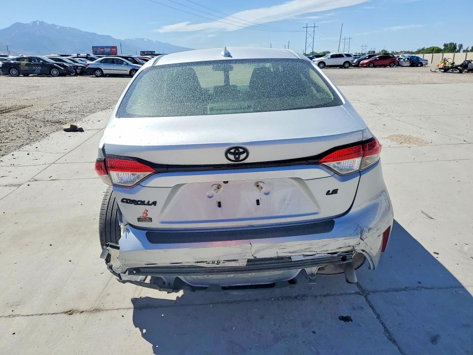 2022 Toyota Corolla VIN JTDEPMAE8N3027584 COPART salvage auction — REAR END, Ut - Salvage Certificate, sold $7,000 on 2026-07-27 (photo 6)