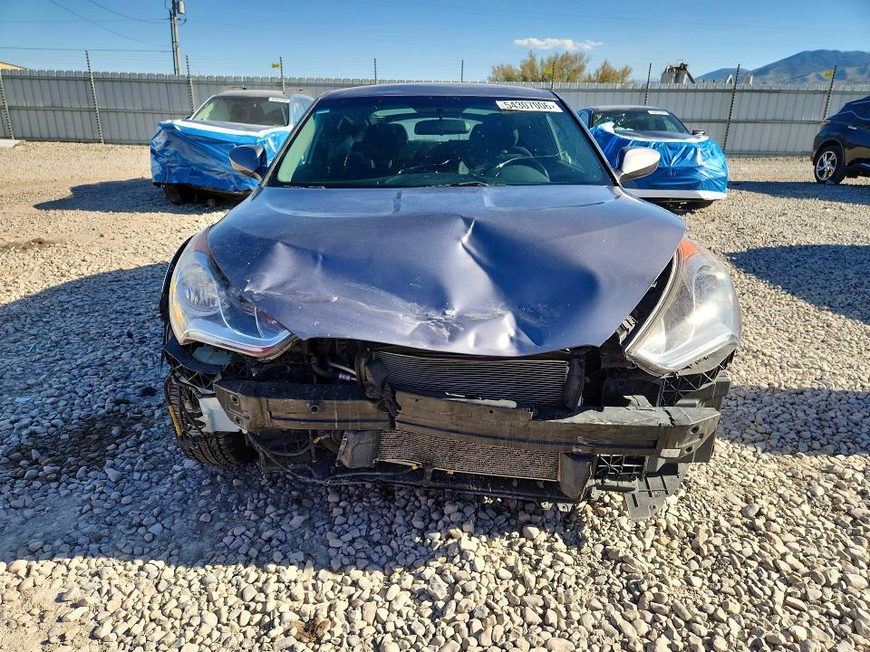 2016 Hyundai Veloster VIN KMHTC6AD6GU285634 COPART salvage auction — FRONT END, Ut - Salvage Certificate, sold $800 on 2026-07-24 (photo 5)